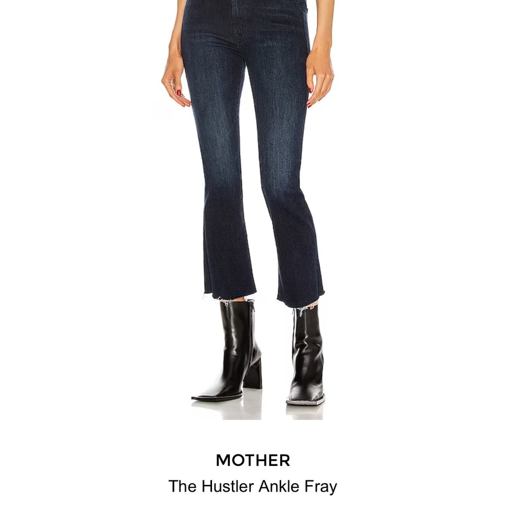 Mother The Hustler Ankle Fray Jeans